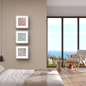 Set of 3 Framed Abstracts