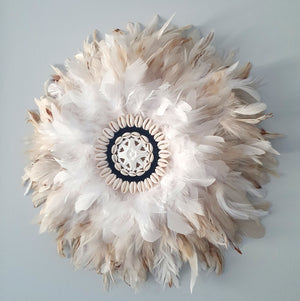 Modern tribal juju hat wall decoration