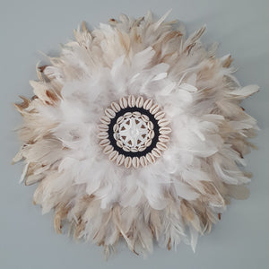 Modern tribal juju hat wall decoration