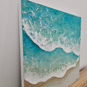 Acrylic ocean artwork 'Rolling Waves'