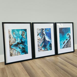 Set of 3 Ocean Prints - 3x A3