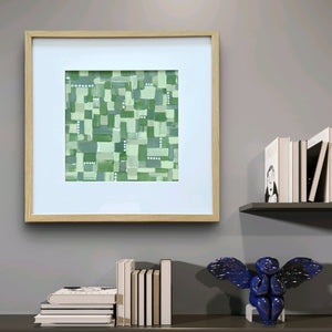 Set of 3 Framed Abstracts