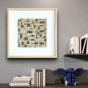 Set of 3 Framed Abstracts