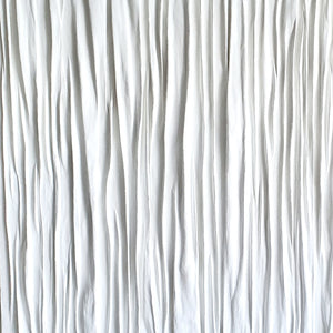 Acrylic sculptural abstract artwork  'Snow White'