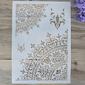 Template/shabby chic french style stencil