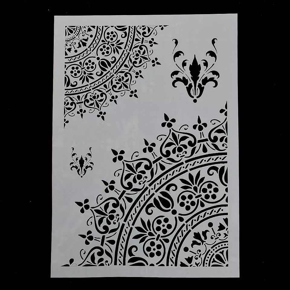 Template/shabby chic french style stencil