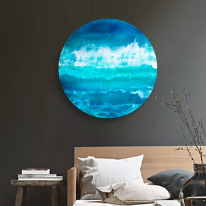 Resin abstract artwork 'The Ocean'