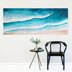 Acrylic abstract artwork  'Ocean Waves'