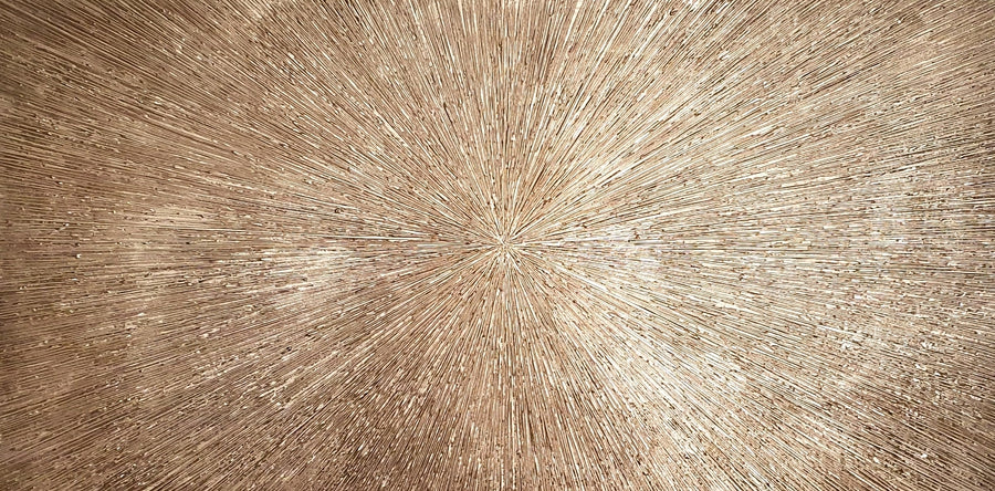 Acrylic abstract artwork  'Shinning Star'