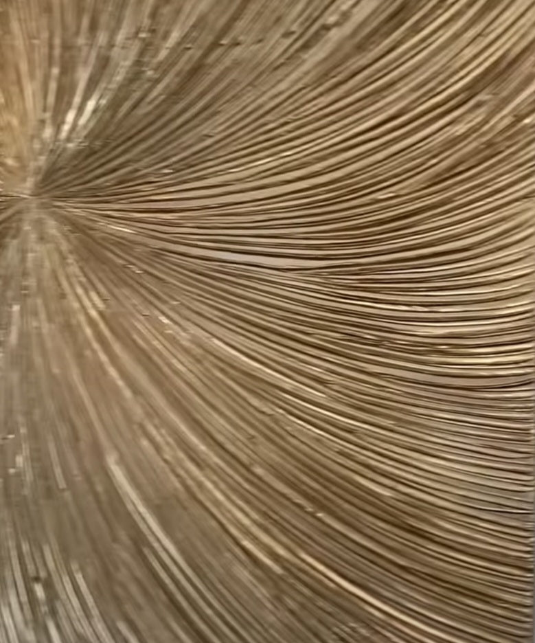 Acrylic abstract artwork  'Golden Spiral'