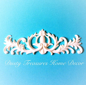 Shabby chic resin furniture applique