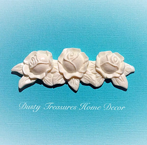 Shabby chic resin furniture applique