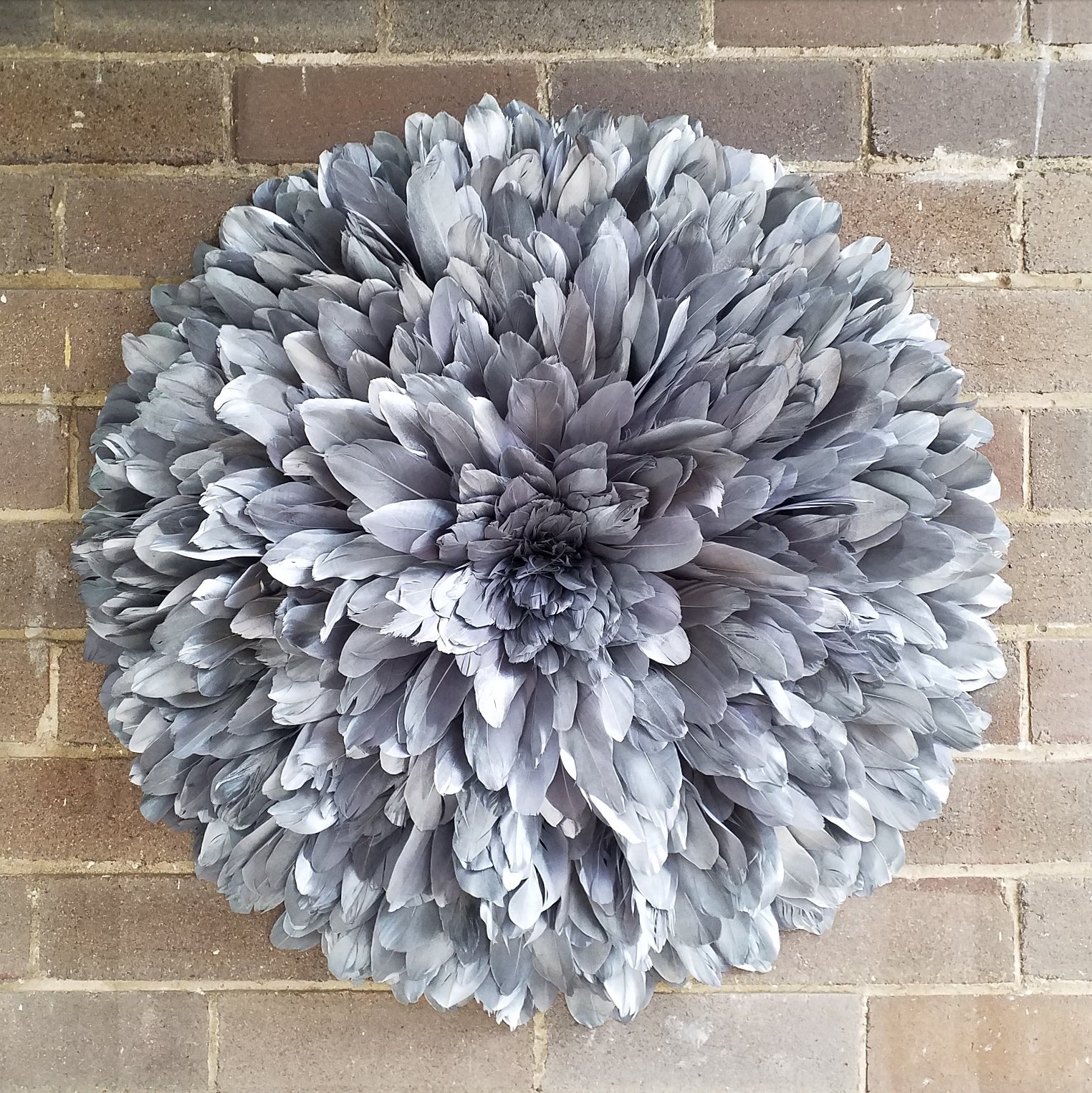 Modern tribal juju hat wall decoration