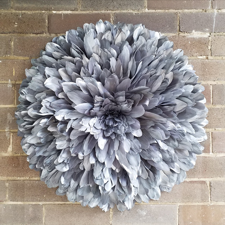 Modern tribal juju hat wall decoration