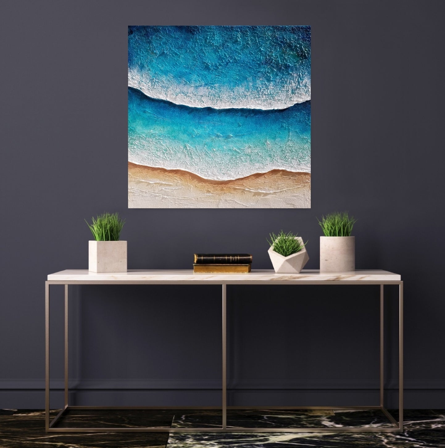 Acrylic abstract artwork  'Shift'